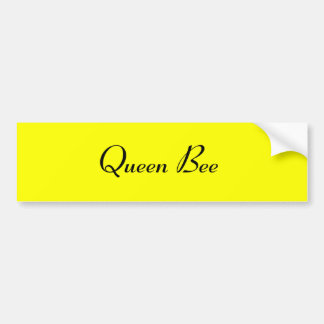 Koningin Bij Bumpersticker
