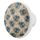  koningin bij en blauw Rozen keramische romp Keramische Knop (Rechts)