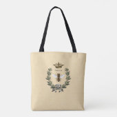 koningin bij en kroon 2 tote bag (Achterkant)