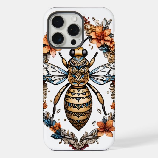 Koningin Bij iPhone Hoesje (Achterkant)