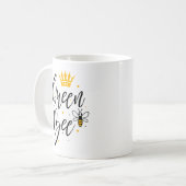 Koningin Bij Koffiemok (Voorkant links)