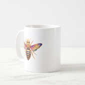 Koningin Bij Met Kroon Koffiemok (Voorkant links)