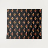 Koningin Bij Met Kroon Wandkleed (Voorkant (horizontaal))