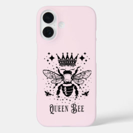 Koningin Bij – Mystiek Tarot Embleem iPhone 16 Hoesje