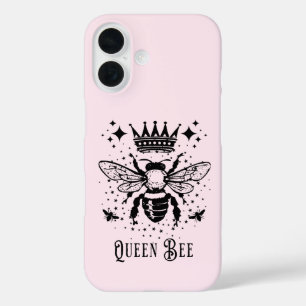 Koningin Bij – Mystiek Tarot Embleem iPhone 16 Hoesje