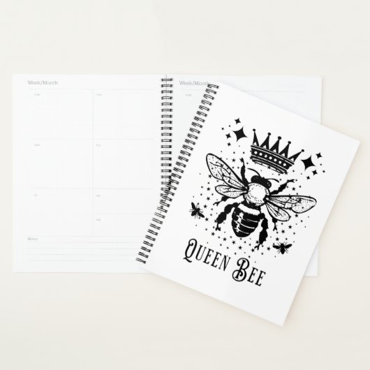 Koningin Bij – Mystiek Tarot Embleem Planner (Display)