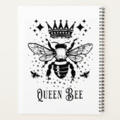 Koningin Bij – Mystiek Tarot Embleem Planner (Achterkant)