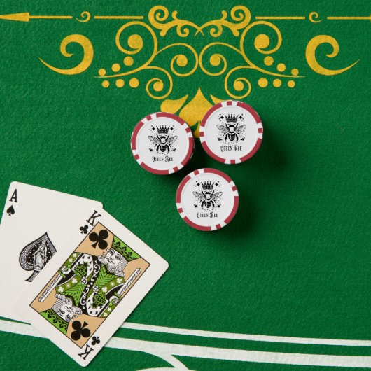 Koningin Bij – Mystiek Tarot Embleem Poker Chips (Pokertafel (Stack))