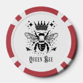 Koningin Bij – Mystiek Tarot Embleem Poker Chips (Achterkant)