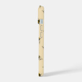 Koningin Bij Patroon iPhone 15 Case (Linkerkant)
