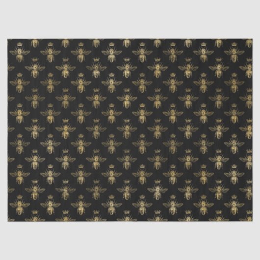 Koningin Bij Serie Design 12 Tissuepapier (Voorkant)