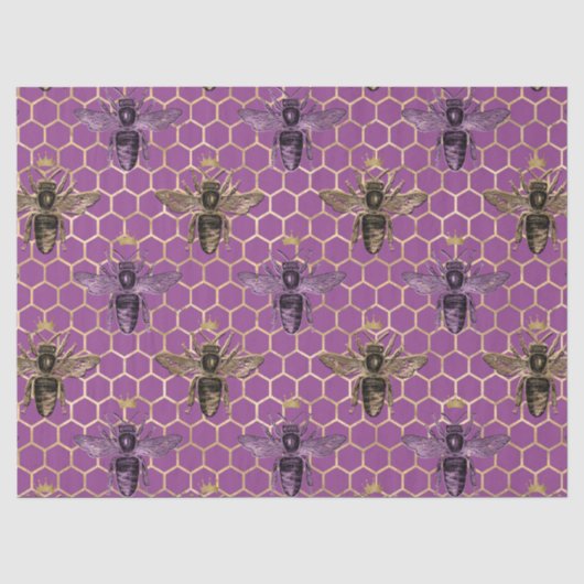Koningin Bij Serie Design 5 Tissuepapier (Voorkant)