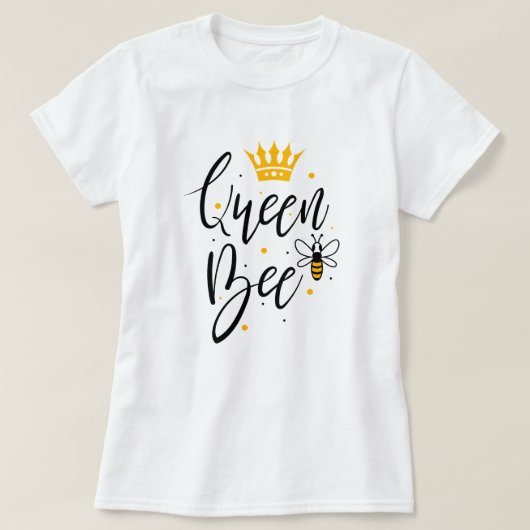 Koningin Bij  T-shirt (Design voorkant)