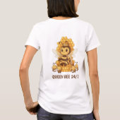 Koningin Bij T-shirt (Achterkant)