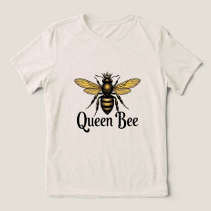 Koningin Bij Tri-Blend Shirt