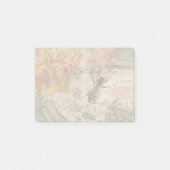 Koningin Bij Vintage Mooie Collage Post-it® Notes (Voorkant)