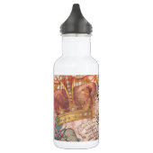 Koningin Bij Vintage Mooie Collage Waterfles (Links)