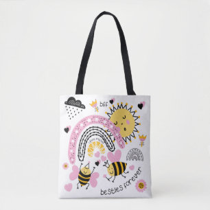 Koningin Bijen Beste Vriendinnen Voor Altijd Schat Tote Bag