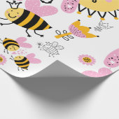 Koningin BIJEN Schattig BFF, Baby Meisje, Meisjesa Cadeaupapier (Hoek)