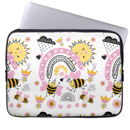 Koningin BIJEN Schattig BFF, Baby Meisje, Meisjesa Laptop Sleeve