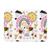 Koningin BIJEN Schattig BFF, Baby Meisje, Meisjesa Magneet (Horizontaal)