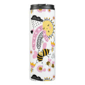 Koningin BIJEN Schattig BFF, Baby Meisje, Meisjesa Thermosbeker (Achterkant)