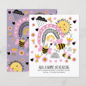 Koningin BIJEN Schattige BFF, Baby Meisje, Meisjes (Voorkant / Achterkant)