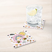 Koningin BIJEN Schattige BFF, Baby Meisje, Meisjes Kartonnen Onderzetters (Insitu)