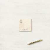  koningin-bijenhoningraat post-it® notes (Op bureau)