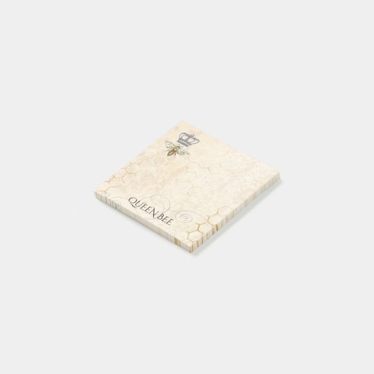  koningin-bijenhoningraat post-it® notes (Schuin)