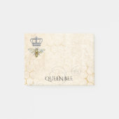  koningin-bijenkop-honingbijen post-it® notes (Voorkant)