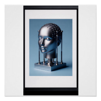 Koningin Blauw  Perfect Poster