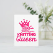 koningin briefkaart (Staand voorkant)