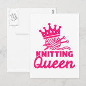 koningin briefkaart (Voorkant / Achterkant)