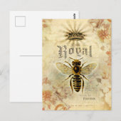  koningin briefkaart (Voorkant / Achterkant)