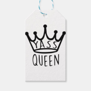koningin cadeaulabel