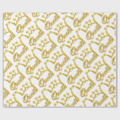 koningin cadeaupapier (Vlak)