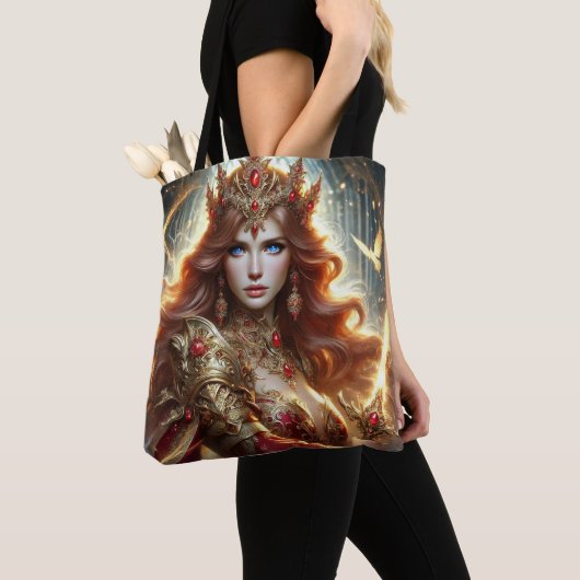 Koningin Canvas tas (Dichtbij)