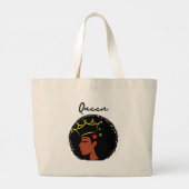 Koningin Canvas tas (Achterkant)