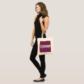 Koningin, canvas tas, te koop! tote bag (Voorkant (model))