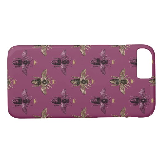 koningin Case-Mate iPhone case (Achterkant (Horizontaal))