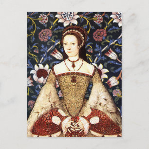 Koningin Catherine Parr - Portret Briefkaart