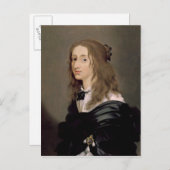 Koningin Christina van Zweden 1652 Briefkaart (Voorkant / Achterkant)