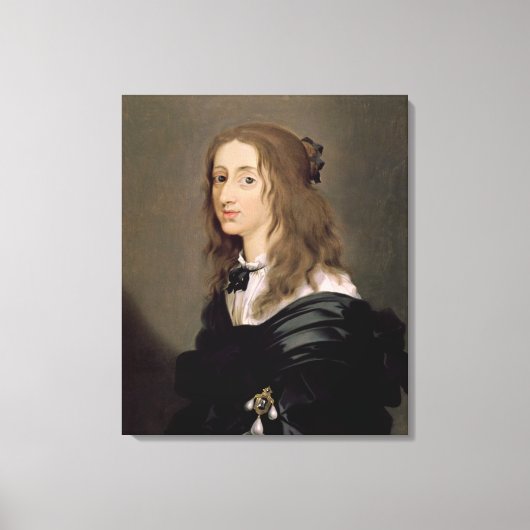 Koningin Christina van Zweden 1652 Canvas Afdruk (Voorkant)