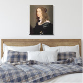 Koningin Christina van Zweden 1652 Canvas Afdruk (Insitu (Slaapkamer))