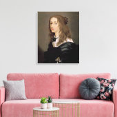 Koningin Christina van Zweden 1652 Canvas Afdruk (Insitu (Woonkamer))