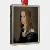 Koningin Christina van Zweden 1652 Metalen Ornament (Rechts)
