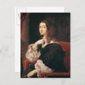 Koningin Christina van Zweden Briefkaart (Voorkant / Achterkant)