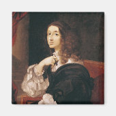 Koningin Christina van Zweden Magneet (Voorkant)