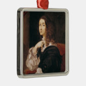 Koningin Christina van Zweden Metalen Ornament (Rechts)